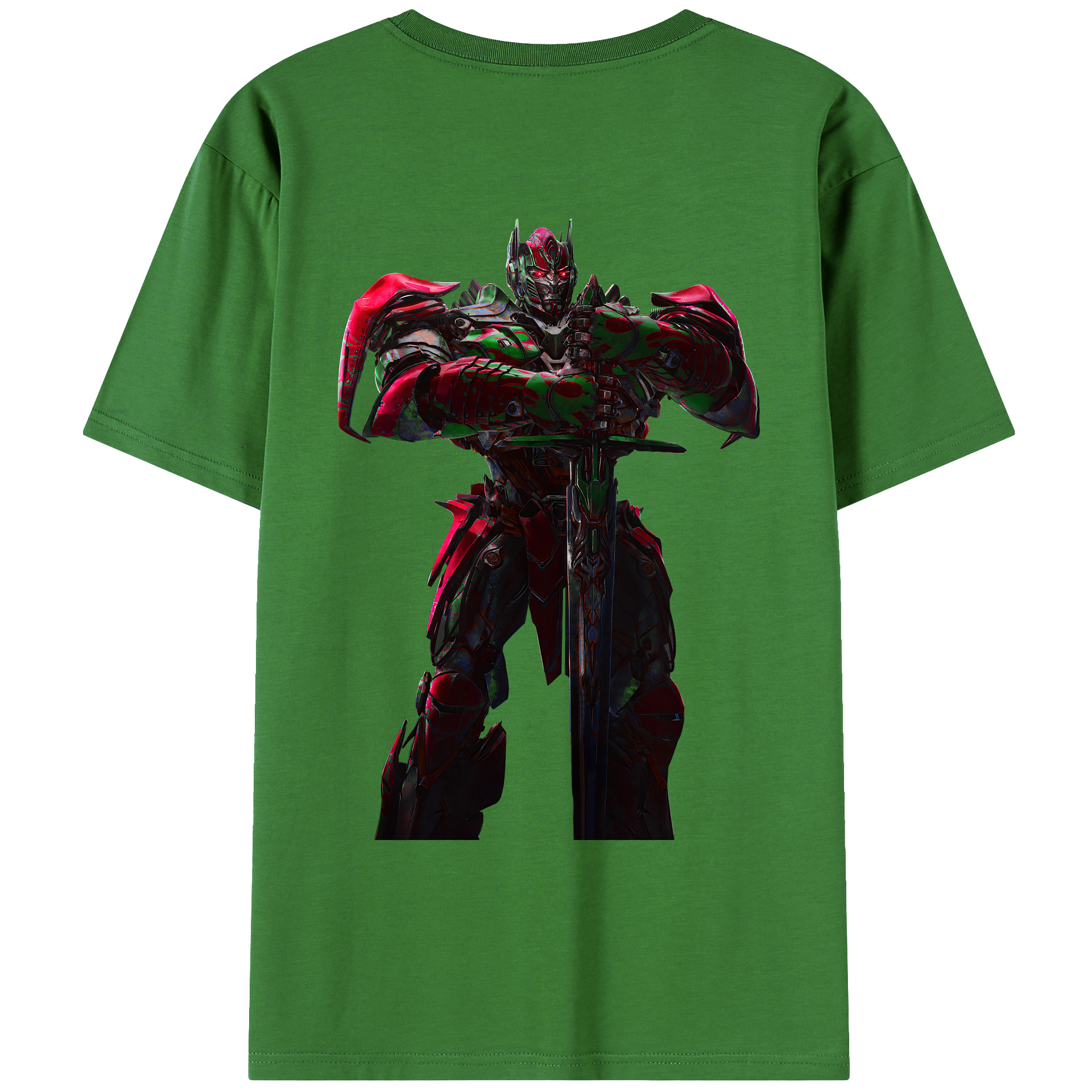 （画像用） Transformers トランスフォーマー レディース半袖Tシャツ(バックプリント)